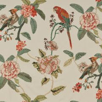 Birds Of Paradise Tapestry Upholstered Pelmets